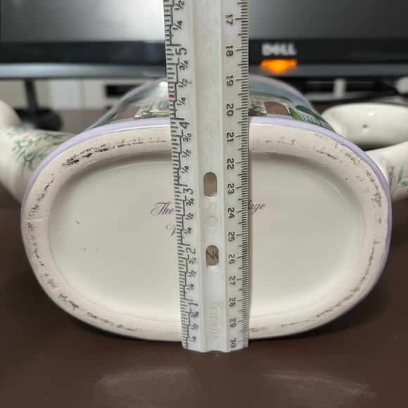 Lenox Village Watering Can Porcelain Vintage c1999 RARE Collectible - Picture 11 of 16